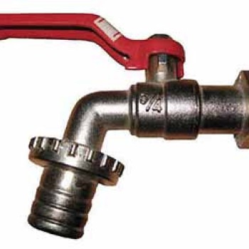 Faucet 1/2", 170g. with metal handle TC