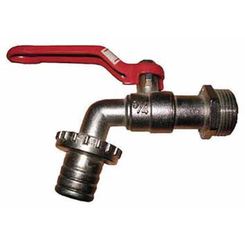 Faucet 1/2", 170g. with metal handle TC