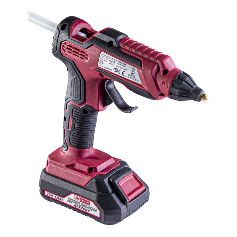 R20 Pistol de lipit cu batoane silicon ø11 RDP-SGLG20 Solo