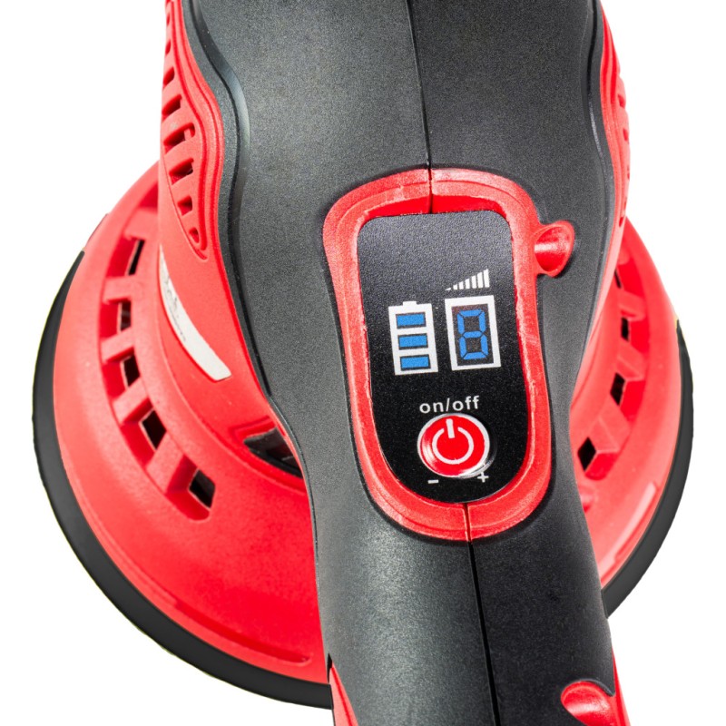 Polisher 12V Ø125mm 300-2400min-1 2x2Ah RD-CPC07