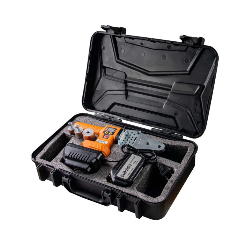 Trusa sudura tevi 18V 4Ah 3 Sockets
Ø20-32mm BMC BK-PW04