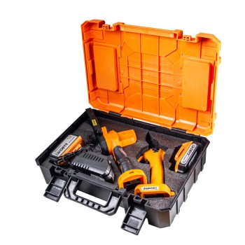 Mini fierastrau 18V si foarfeca gradina 4Ah2Ah BK-GPP25