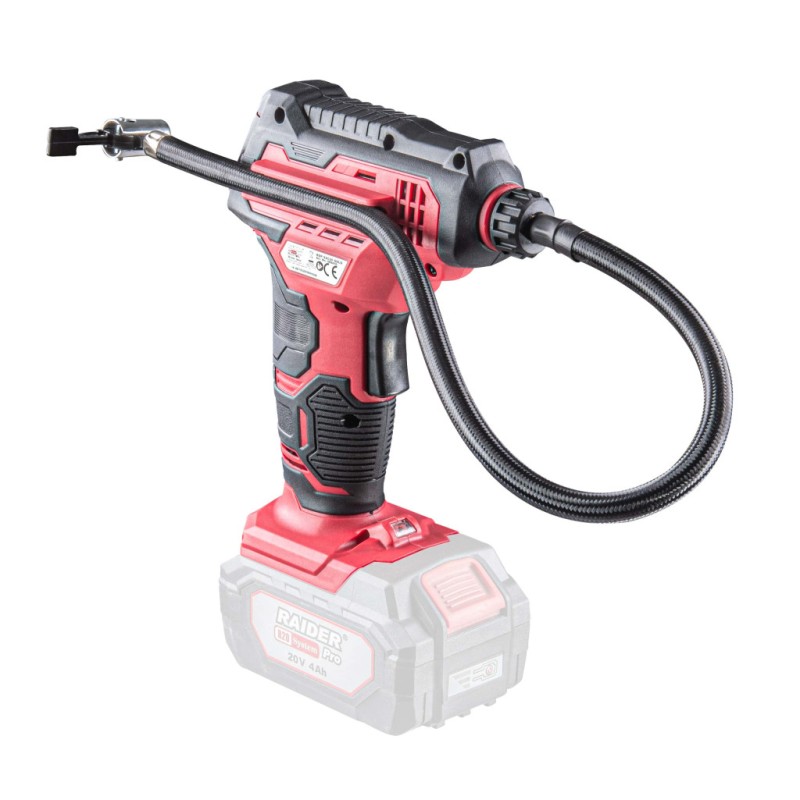 R20 Mini compresor 20V LED Display accesorii Solo RDP-SAC20