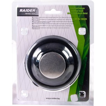 Cap de motocoasa cu incarcare usoara M10x1.25LH negru metal