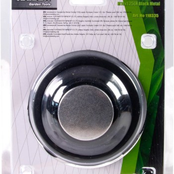 Cap de motocoasa cu incarcare usoara M10x1.25LH negru metal