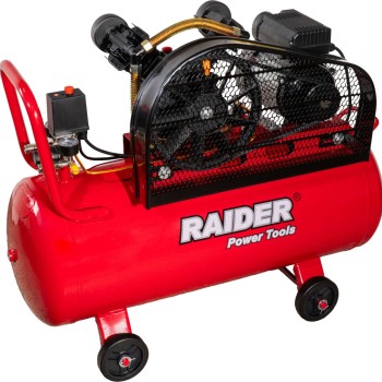 Compresor aer pe curea 100l 1.5kW 170l/min 2pistoane RD-AC17