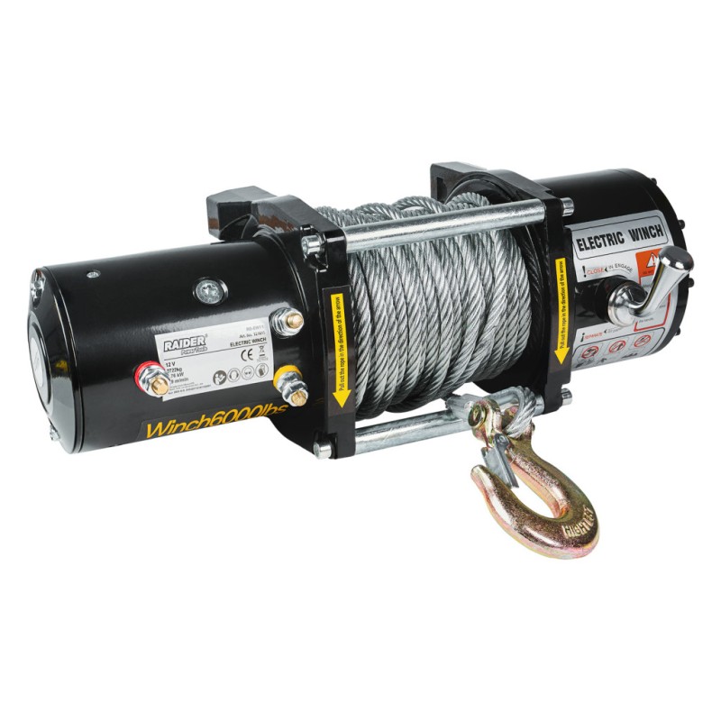 Troliu electric 12V 2722kg 2.76 kW Ø7.2mm 24m RD-EW11