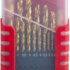 Set 19 burghie HSS+TIN ø  1.0 – 10.0 mm