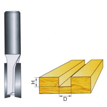 Freza profilata ø15.9mm H20mm prindere ø8mm