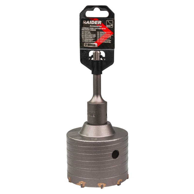 Carota gaurire beton cu tija si burghiu 80mm SDS-plus