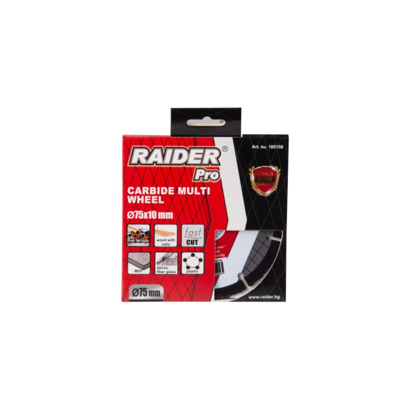 Disc debitare multmaterial cu carbura 75x10 mm