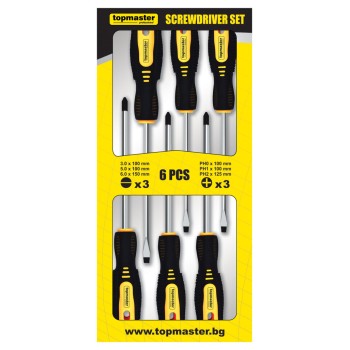 Set 6 surubelnite in cutie carton CR-V TMP