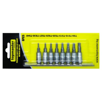 Set 8 biti Torx 1/4' TS8-40 TMP