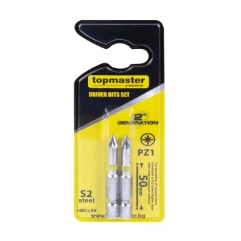 Set 2 biti PZ1 50mm TMP