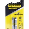 Set 2 biti PZ3 50mm TMP