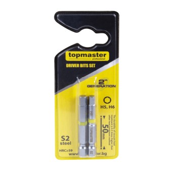 Set 2 biti H5 H6 50mm TMP