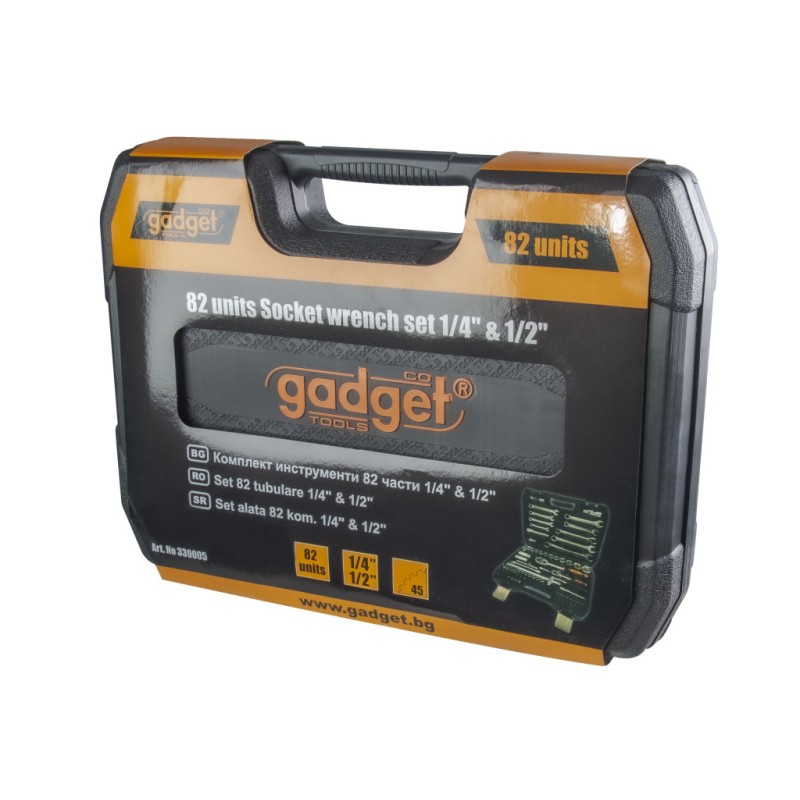 Set 82 tubulare 1/4" & 1/2" GD