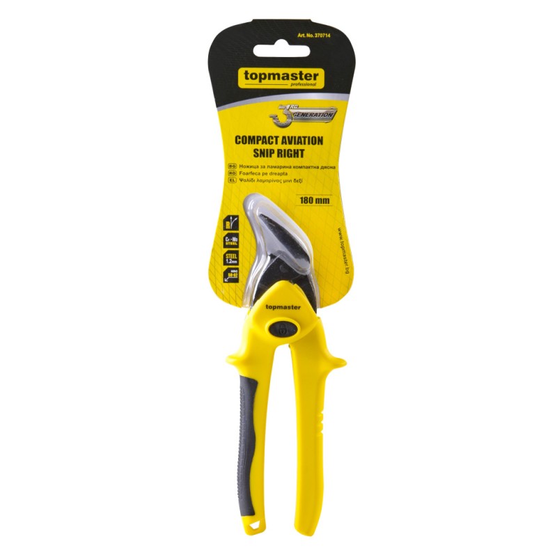 Foarfeca tabla pe dreapta "R" 180mm TMP STARK