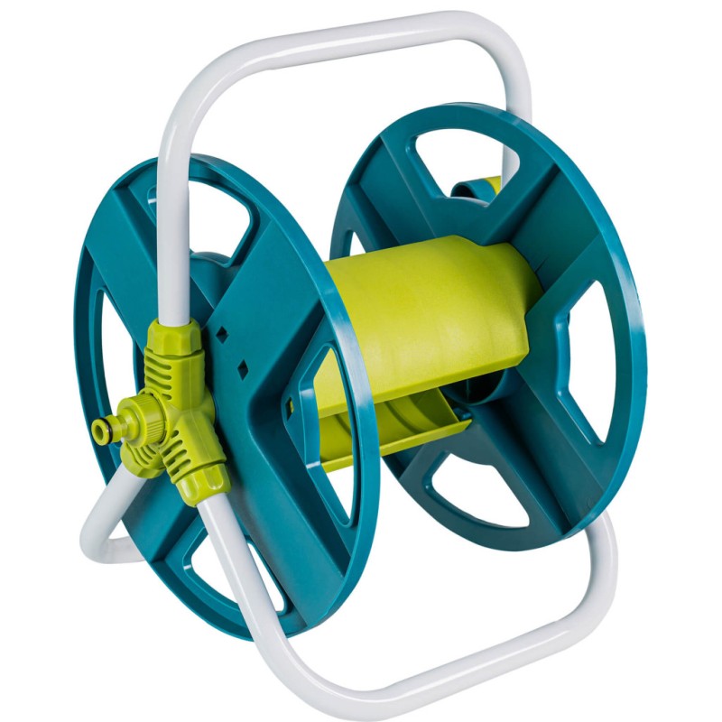 Derulator tambur pentru furtun cadru metalic 45m TG