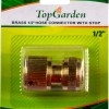 Conector alama furtun cu stop 1/2” TG