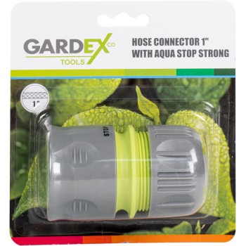 Conector furtun 1" cu stop STRONG GX