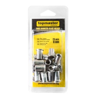 Nituri tip piulita 8mm 25buc TMP