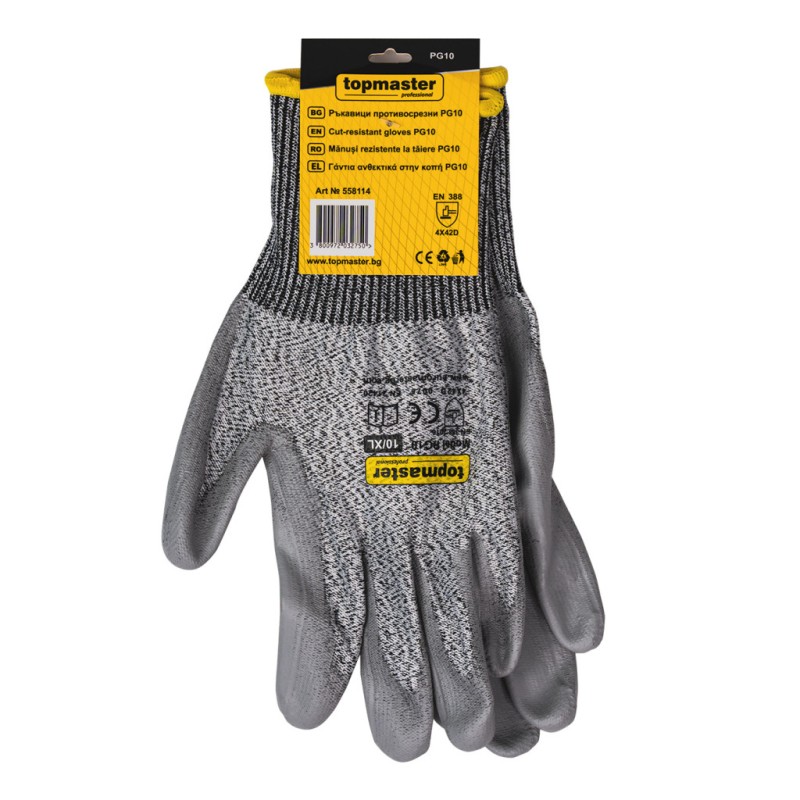 Mănuși rezistente la tăiere PG10 TMP