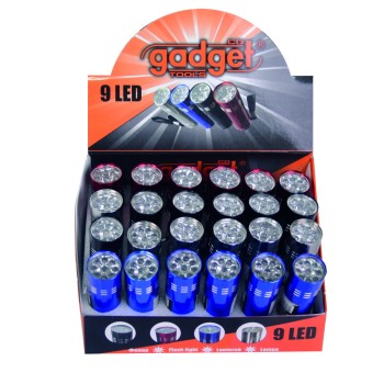 Lanterna cu 9 LED-uri GD