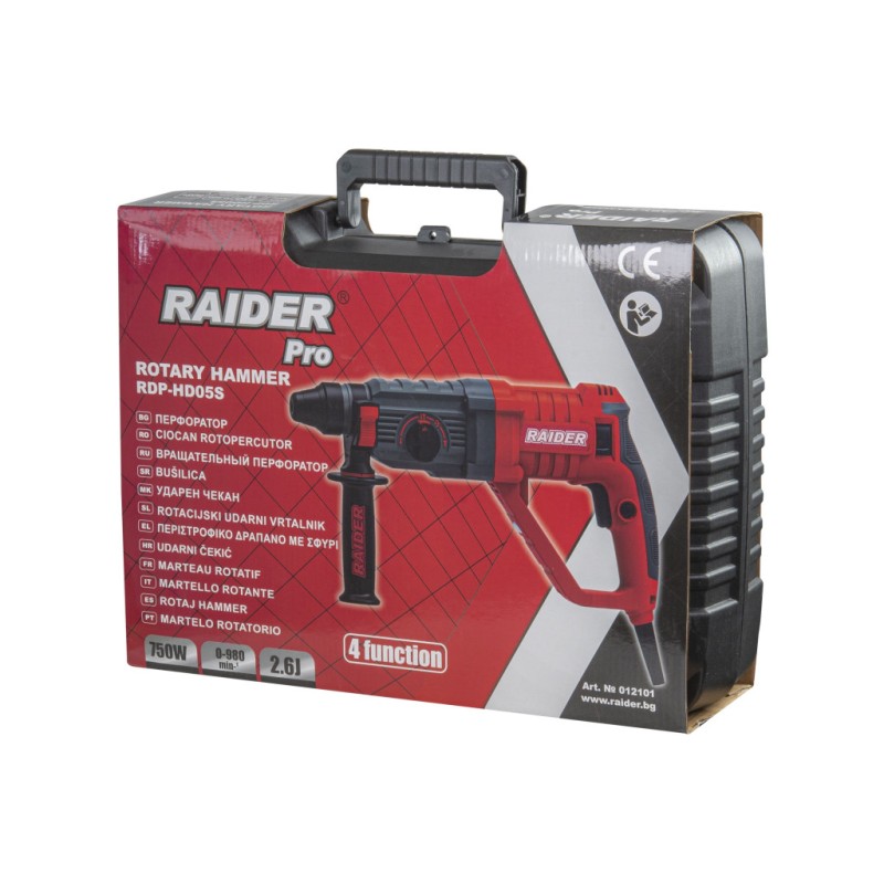 Ciocan rotopercutor 750W 26mm viteza variabila RDP-HD05
