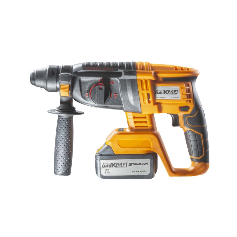 Ciocan rotopercutor brushless SDS-plus 18V 4Ah BK-BRH58 Set