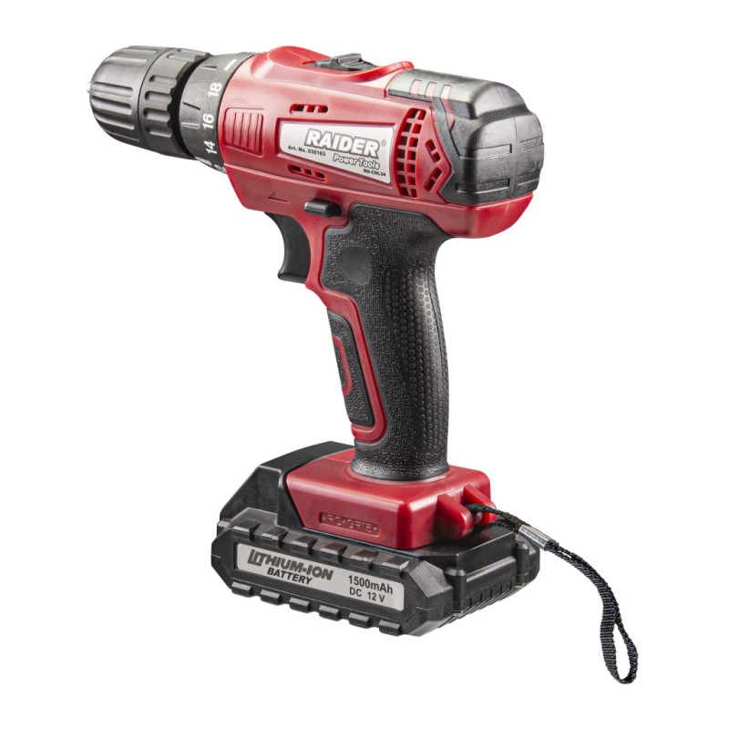 Bormasina cu acumulator Li-ion 12V 2x1.5Ah 24Nm RD-CDL34