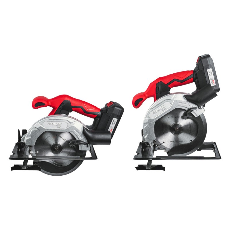 R20 Fierastrau unghiular Ø165x20mm LED 2Ah RDP-KCS20