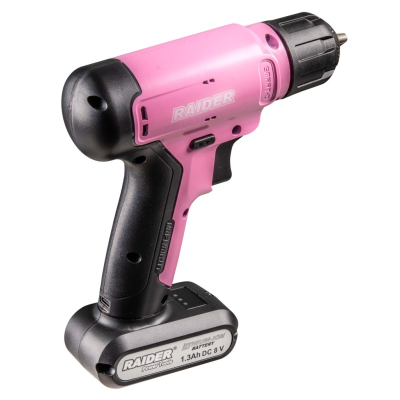 Bormasina 8V 1.3Ah 20Nm 10mm 21 accesorii valiza RD-CDL37