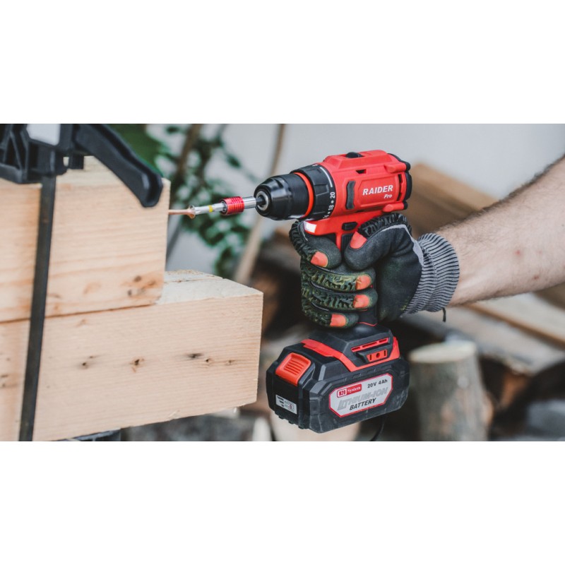 R20 Bormasina cu percutie brushless 10mm50NmSolo RDP-PBCDI20