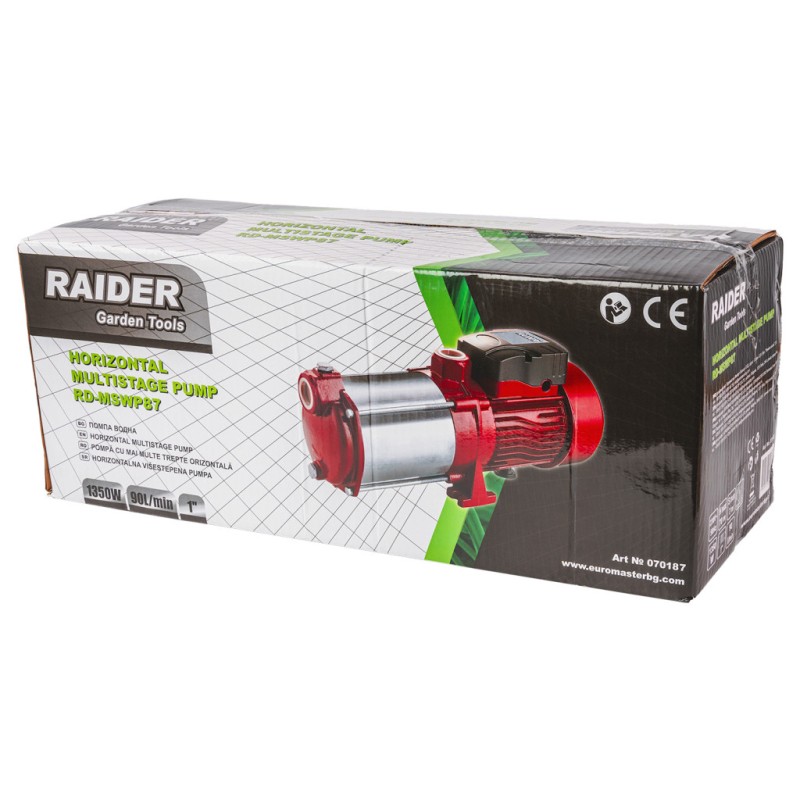 Pompa multietajata orizontala 6T1350W 1"90L/min70m RD-MSWP87