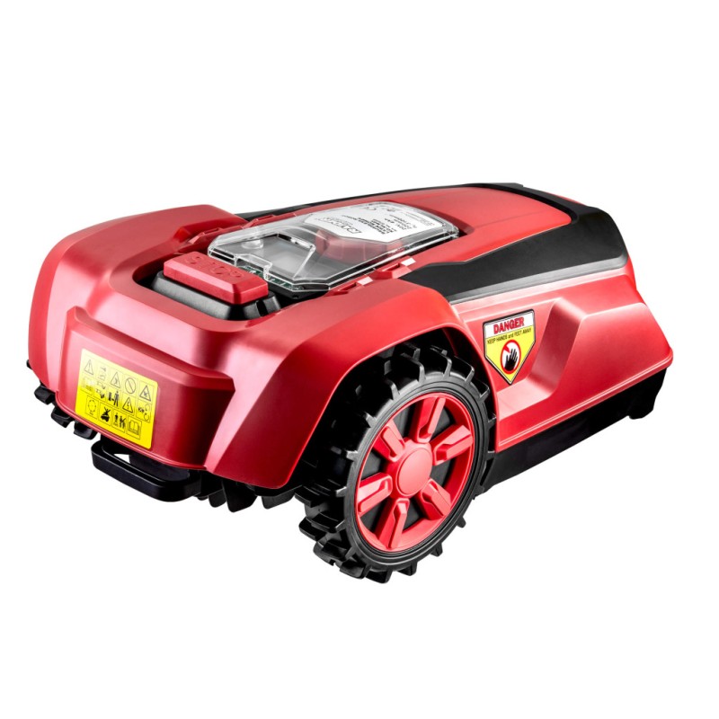 Robot tuns gazon Brushless 220mm 20V 4Ah 1200m2 App RD-RLM45