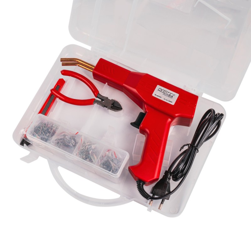 Aparat de lipit plastic cu capse 60W 700°C LED Set RD-HSPW01