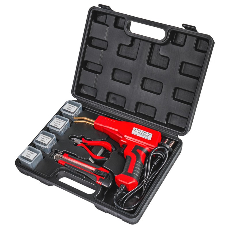 Aparat de lipit plastic cu capse 100W 700°C Set RD-HSPW02