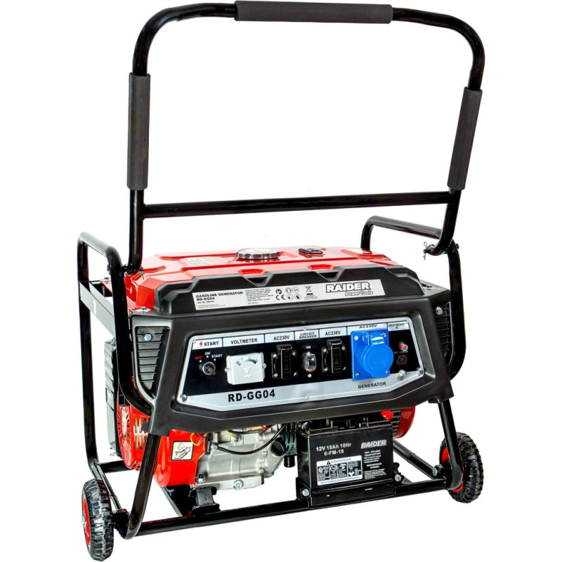 Generator pe benzina 4 timpi 5.5kW pornire electrica RD-GG04