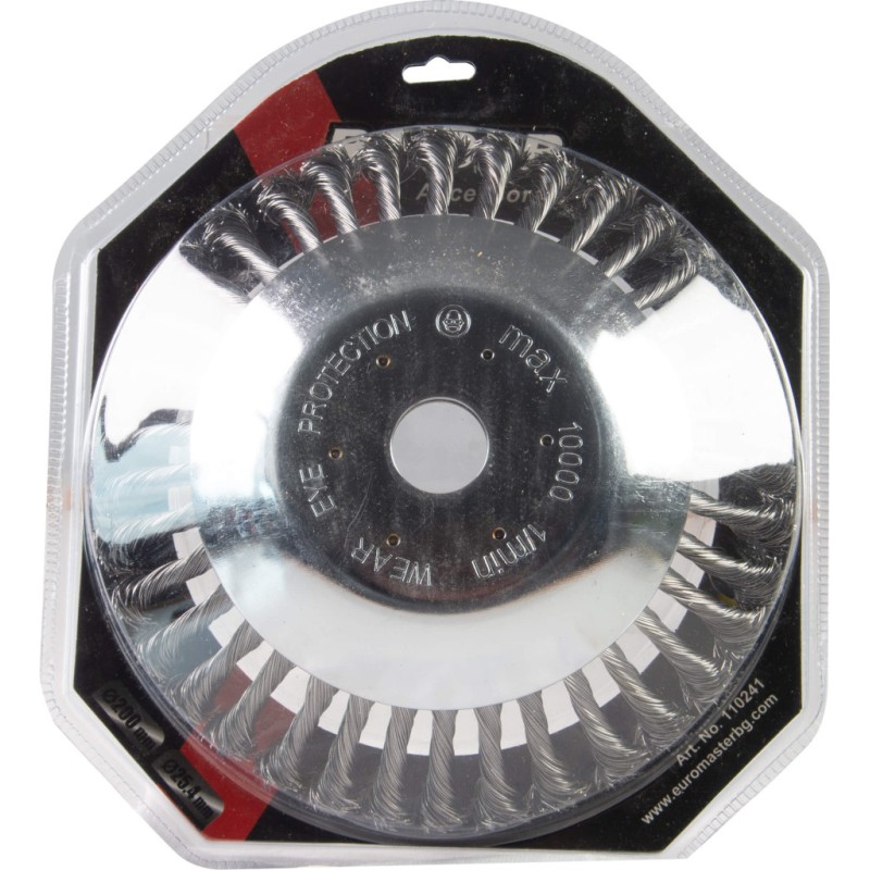 Perie sarma Ø200mmxØ25.4mm pentru motocoasa