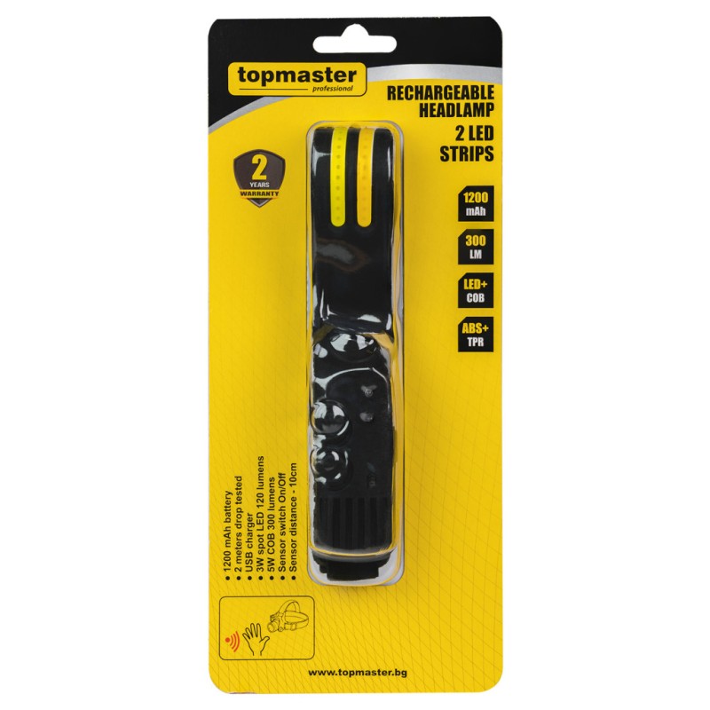 Lampa frontala 2 LED strips TMP