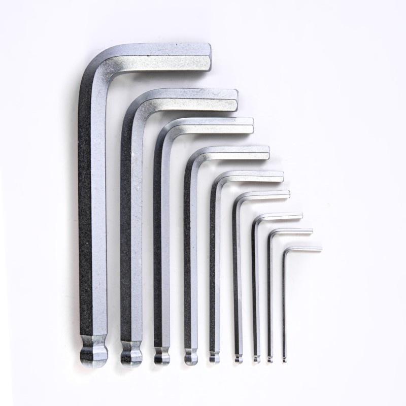 Chei imbus cu bila 1.5-10mm set 9pcs CR-V TMP