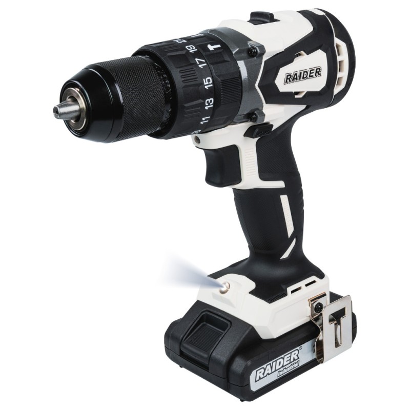 Surubelnita cu impact brushless RDI-CDB04W si HID01W 2x2Ah