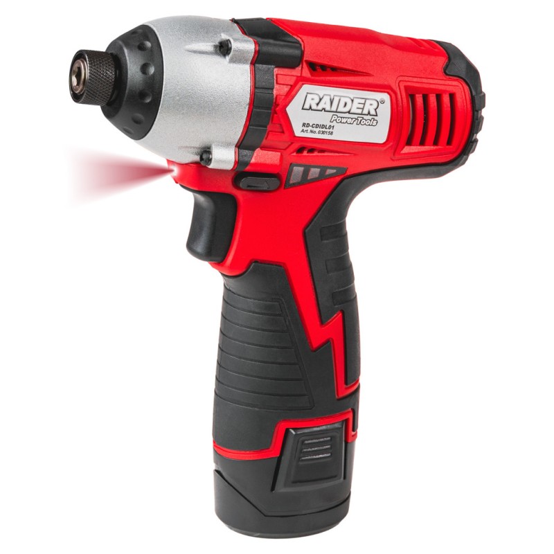 Set bormasina + surubelnita cu impact 12V 2x1.5Ah RD-CDIDL01
