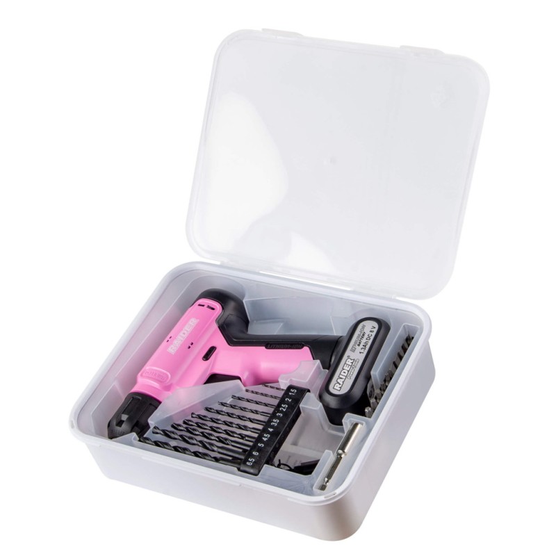 Bormasina 8V 1.3Ah 20Nm 10mm 21 accesorii valiza RD-CDL37