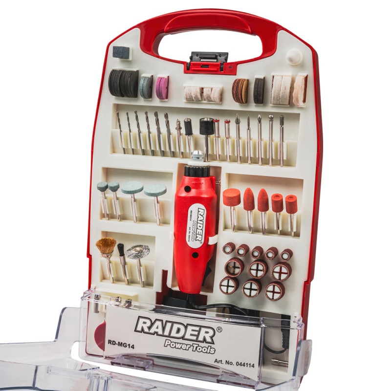 Set Mini Grinder 230V și 12V DC 110 acces. RD-MG14