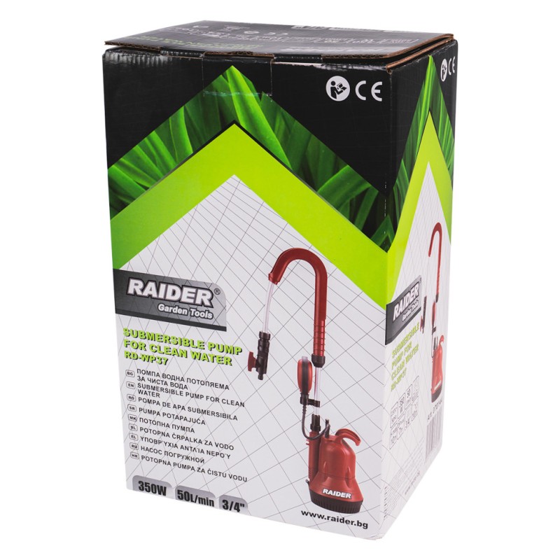 Pompa submersibila apa curata 350W 3/4" 50L/min RD-WP37