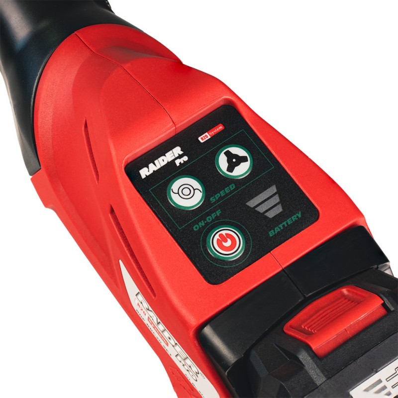 R20 Trimmer pliabil electric cu lama/mosor 20V 4Ah RDP-BBC20