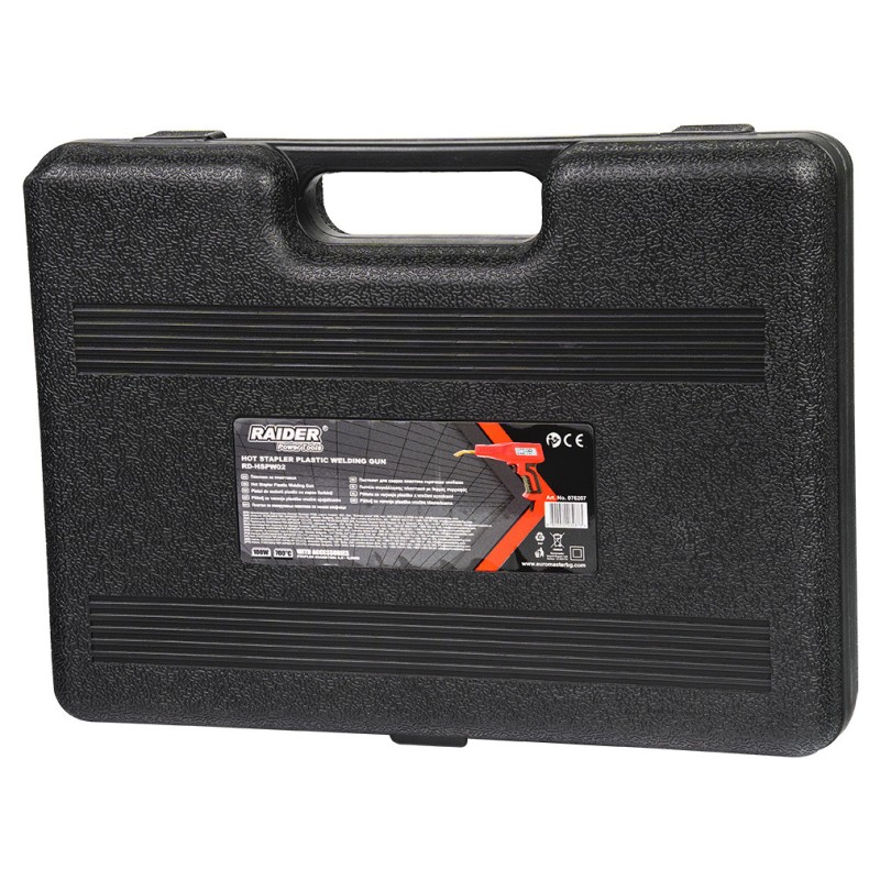 Aparat de lipit plastic cu capse 100W 700°C Set RD-HSPW02