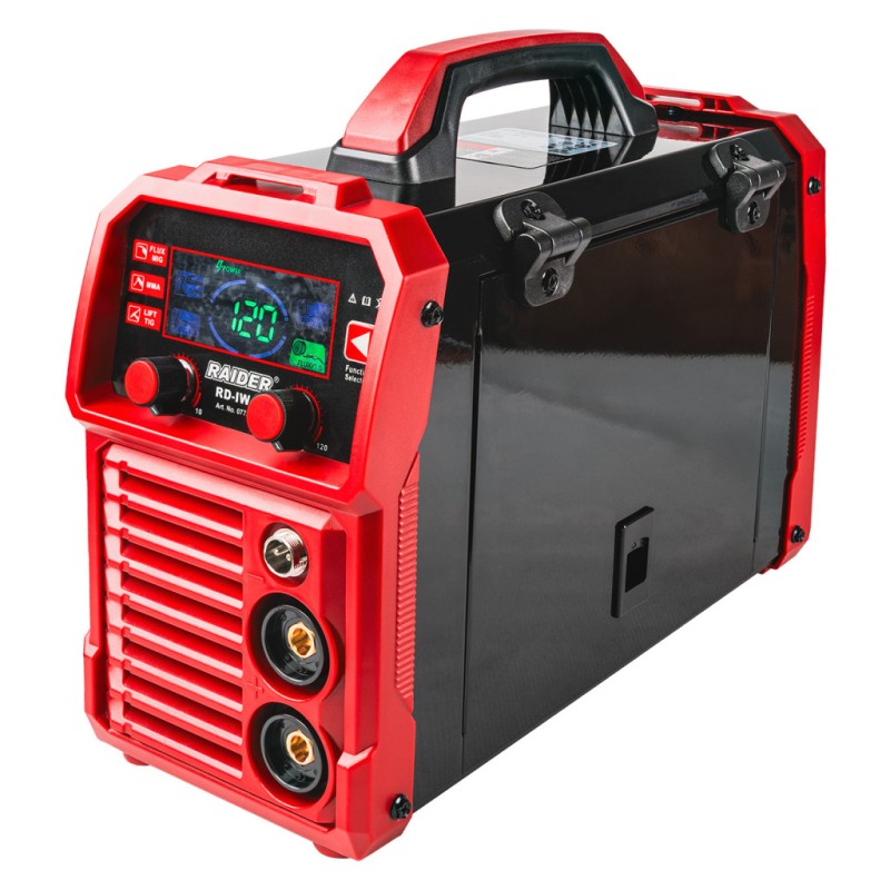 Aparat de sudura inverter MIG/MAG fara gaz & MMA120A RD-IW40